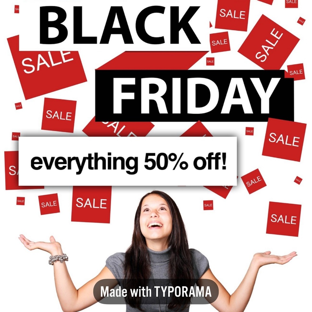Black Friday SALE!